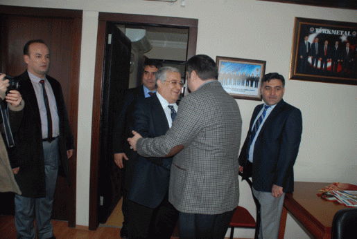 TÜRKER'DEN TÜRK METAL'E ZİYARET