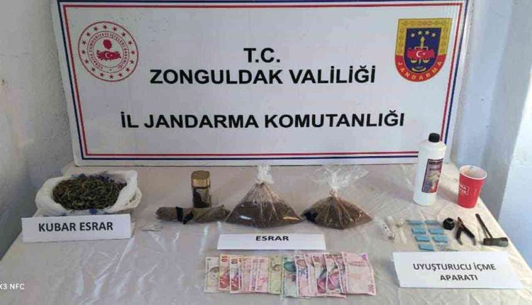 Çaycuma'da uyuşturucu operasyonu