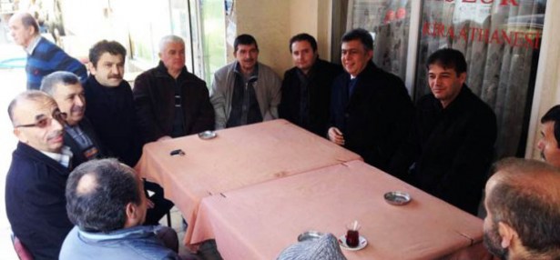 Köktürk, Bakacakkadı'da vatandaşlarla bir araya geldi..