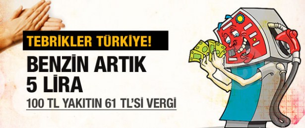 Benzine şok zam!