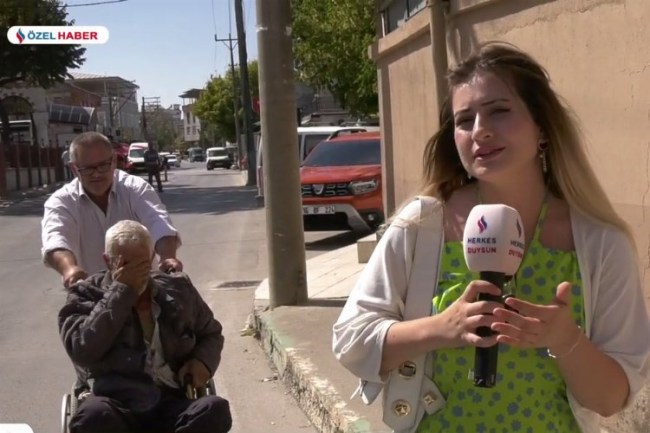 Bursa'nın göbeğinde felçli adam sokakta yatıyor! Kamu kuruluşları sessiz!