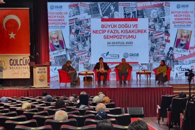 Gölcük'te Necip Fazıl Sempozyumu tamamlandı