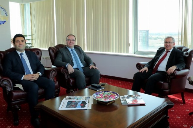 Gümülcine Başkonsolosu Aykut Ünal'dan Trakya Üniversitesi'ne ziyaret