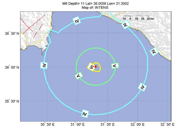 Antalya'da 6.0 büyüklüğünde deprem meydana geldi