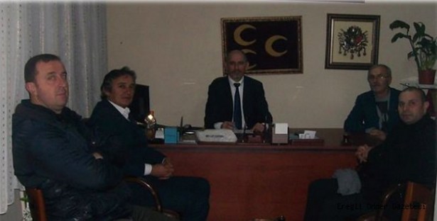 Özdemir, seçim bürosunu açtı..