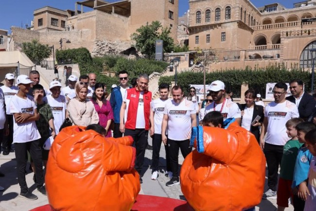 Avrupa Spor Haftası kutlaması Mardin'de başladı