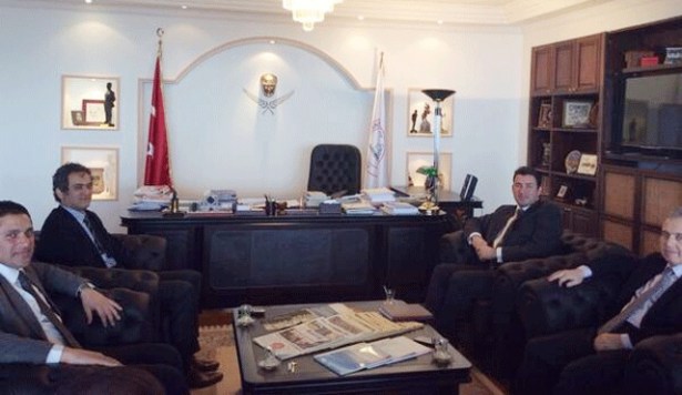 Ulupınar, Rektör Özer'le görüştü..