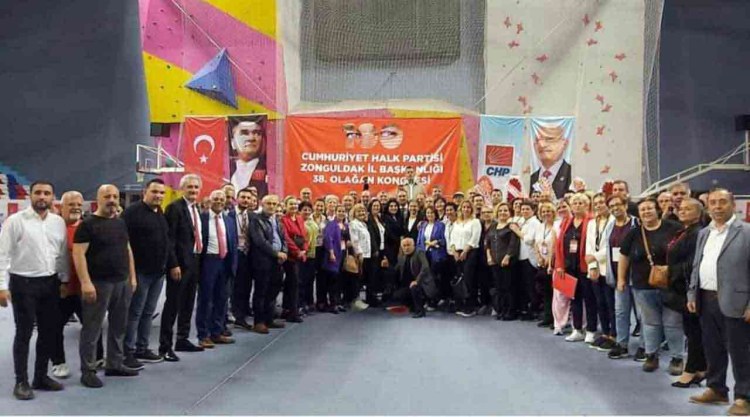 CHP İl kongresi Ereğli ve Alaplı'yı böldü