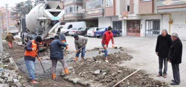 Alaplı belediyesi son sürat!..