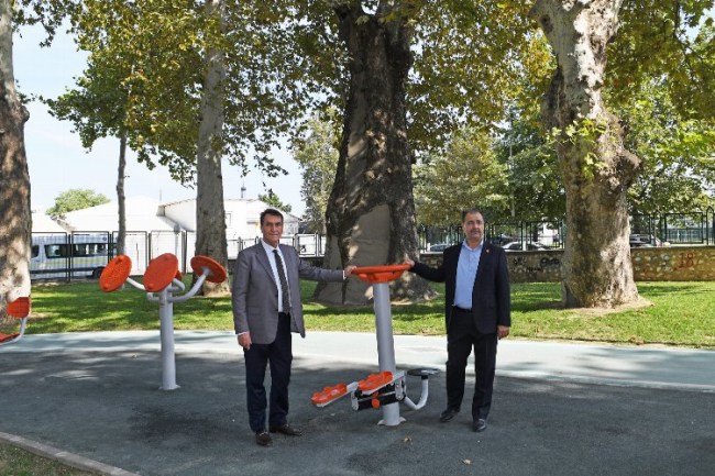 Bursa Osmangazi'de parklar yenileniyor