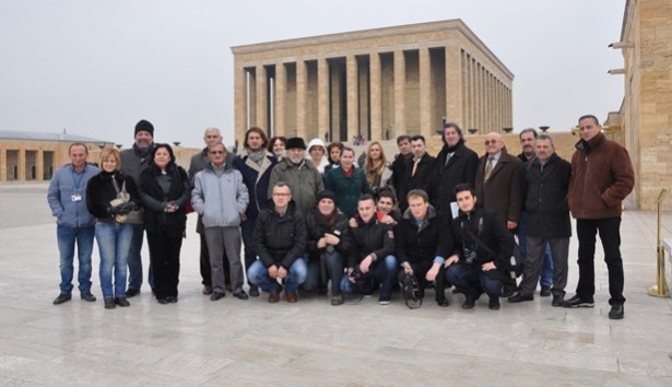 ERDEMİR'den gazetecilere Ankara gezisi..