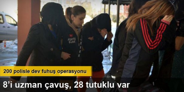 Şırnak'ta fuhuş operasyonu
