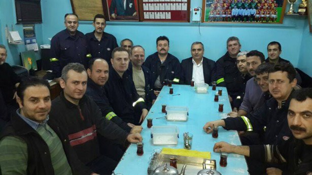 Odabaş, işçi ziyaretlerini sürdürüyor!..