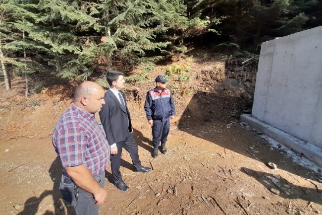 Kaymakam Kahraman Şehit Er Yavuz Gengiz'i unutmadı