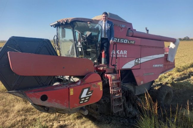 Anıl Çakır, TMO'ya biçerdöverin üzerinden seslendi