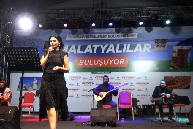 Songül Korkmaz, Malatya Tanıtım Günleri'ne damgasını vurdu