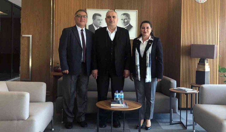 Ankara'da ilk ziyaret Yusuf Ziya Odabaş'a