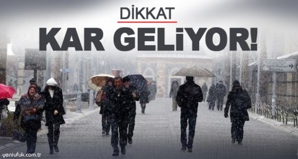 HAVA SICAKLIĞI 10 DERECE BİRDEN DÜŞECEK!..