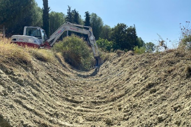 Manisa Köprübaşı'nda 1 kilometrelik dere temizliği