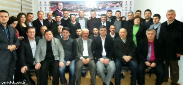 AK PARTİLİLERDEN 'TANIŞMA' TOPLANTISI..