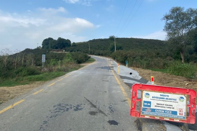 Ferizli'nin 3 mahallesine 5 kilometrelik V kanal