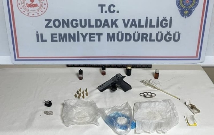 Zonguldak’ta uyuşturucu operasyonu