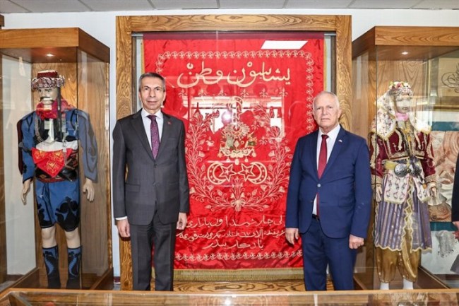 KKTC Meclis Başkanı Töre'den Büyükşehire ziyaret