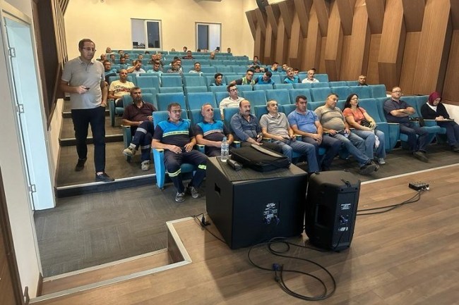 MASKİ'de İş Sağlığı ve Güvenliği eğitimleri devam ediyor