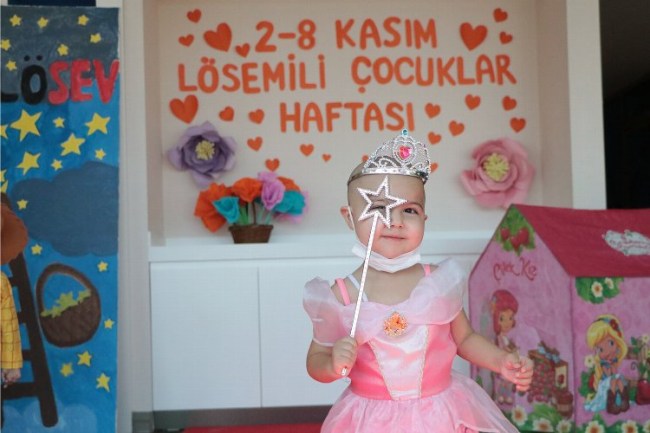 Lösemili çocuklar için turuncu çağrı