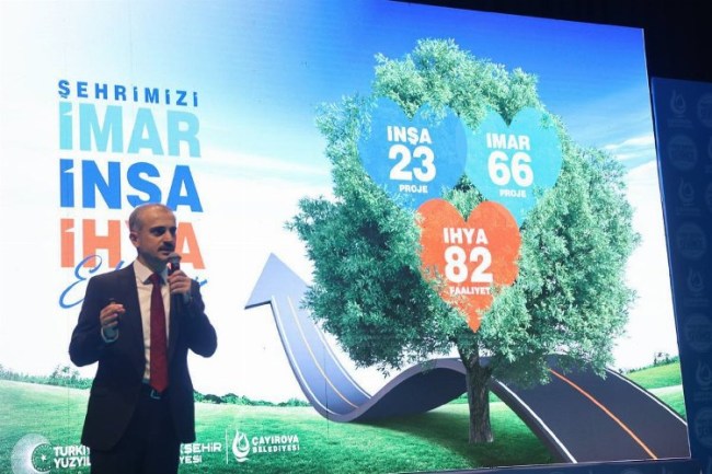 Çayırova'ya 4,5 yılda 3,5 milyar TL yatırım