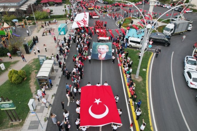 Çayırova'da Cumhuriyet Bayramı coşkusu