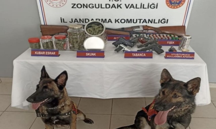 Devrek’te uyuşturucu baskını