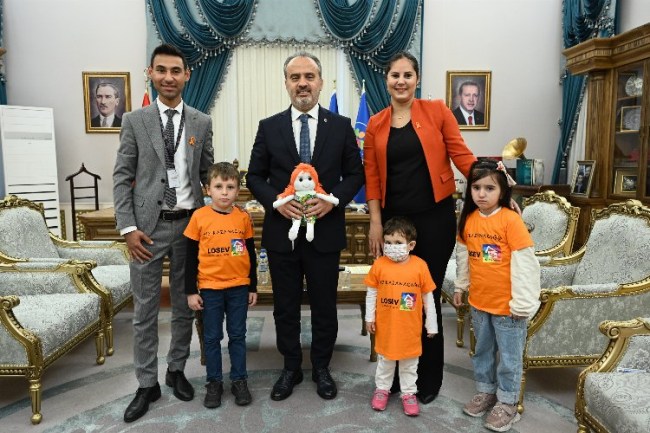 Bursa'da Başkan Aktaş'ın özel konukları