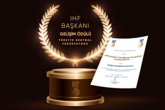 THF'ye IHF'den 'Gelişim' ödülü