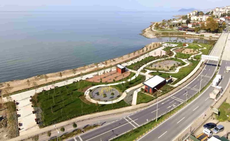 100.yıl sahil parkı Alaplı’ya hayırlı olsun