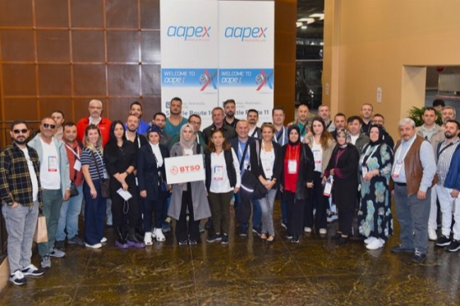 BTSO Las Vegas'ta otomotivle yerini aldı