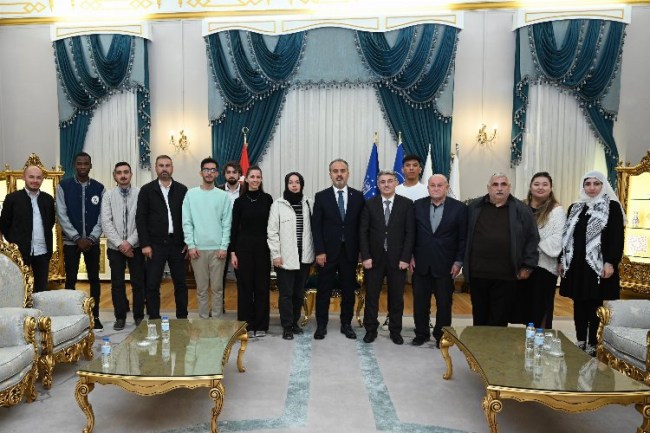 Uluslararası Sancak'tan Başkan Aktaş'a ziyaret