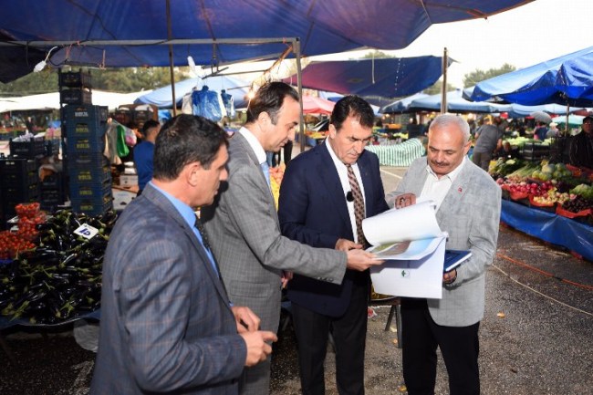 Osmangazi'nin modern pazar alanlarına yenisini ekliyor