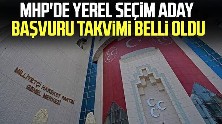 MHP’de seçim takvimi netleşti
