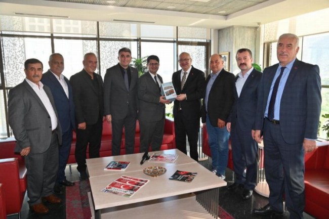 Kula heyetinden Başkan Ergün'e ziyaret