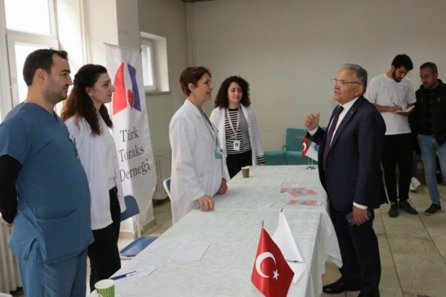 ERÜ Hastaneleri'nde "Dünya KOAH Günü" etkinliği