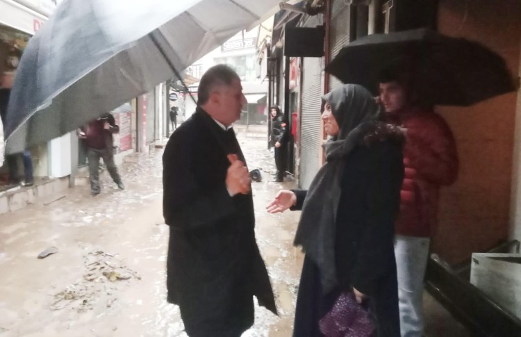Saffet Bozkurt Kdz.Ereğli çarşı merkezi esnafını ziyaret etti