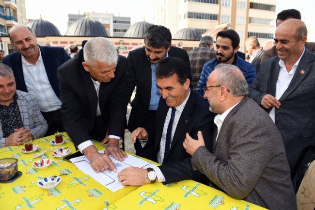 Osmangazi'de camilerin çevresi çok güzel