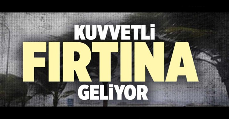 Kdz.Ereğli'de rüzgar hızı 100 km'ye çıkabilir