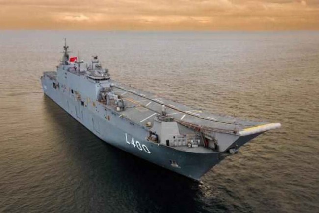 Milli gururumuz TCG Anadolu, Kocaeli'ye geliyor