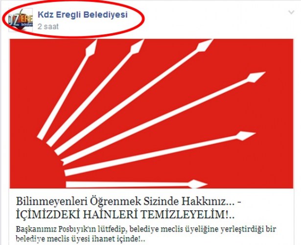 KDZEREGLİBELEDİYESİ.COM'DAN ŞOK İDDİA!..