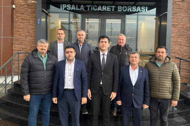 İpsala'da Cumhuriyet Savcılarından Ticaret Borsası'na ziyaret