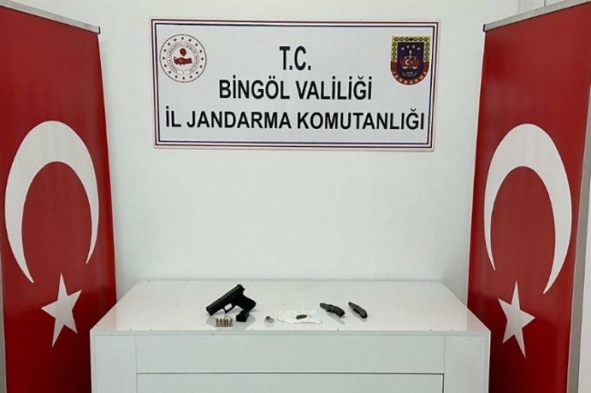 Bingöl'de uyuşturucu ve silah ele geçirildi