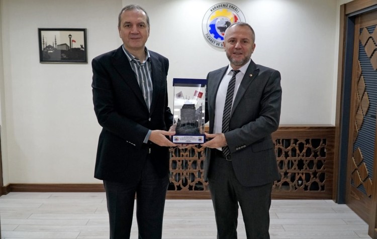 Deniz Ticaret Odası Başkanı Kıran Kdz. Ereğli TSO’yu ziyaret etti