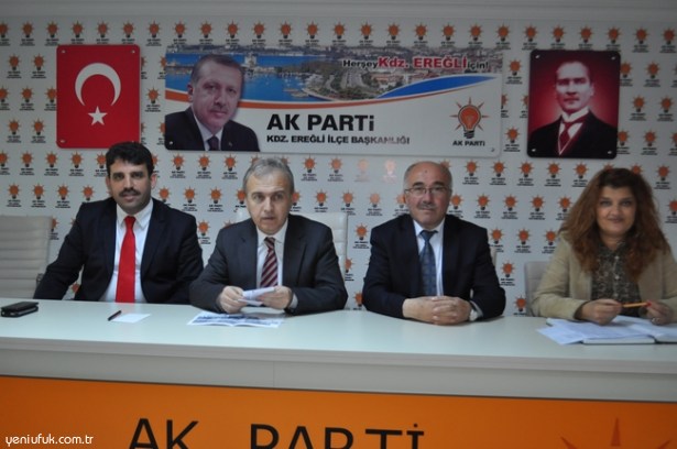 AK PARTİ'DE 'İSTİŞARE' TOPLANTISI